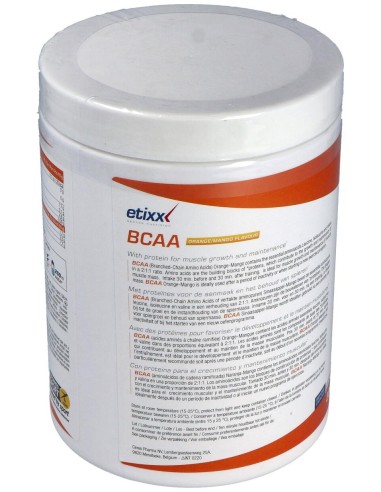 Etixx Bcaa Powder Sabor Naranja-Mango 300 Gr