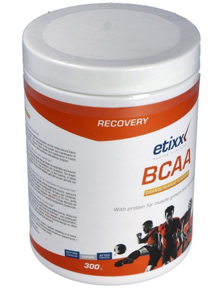 Etixx Bcaa Powder Sabor Naranja-Mango 300 Gr