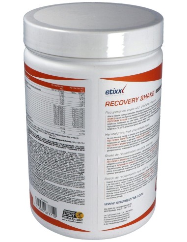 Etixx Recovery Shake Sabor Chocolate 1500Gr.
