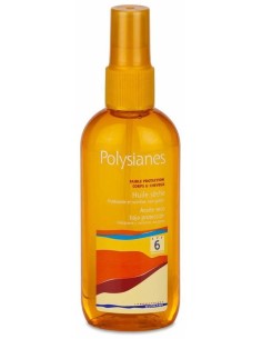 Polysianes Aceite Seco Spf 6 Cuerpo Y Cabello, 150 Ml