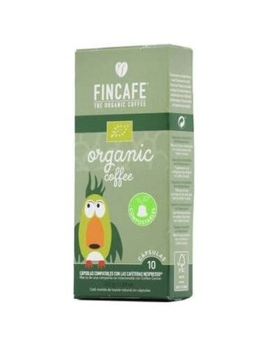 Fincafe Organic Coffee Café En Cápsula Compostable 10Uds
