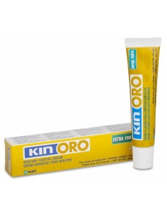 Kin Oro Crema Fijadora Adhesivo Protesis Dental, 40 G