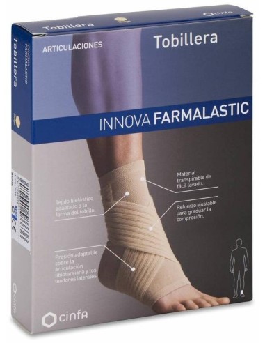 Farmalastic Innova Tobillera Talla Grande, 1 Ud