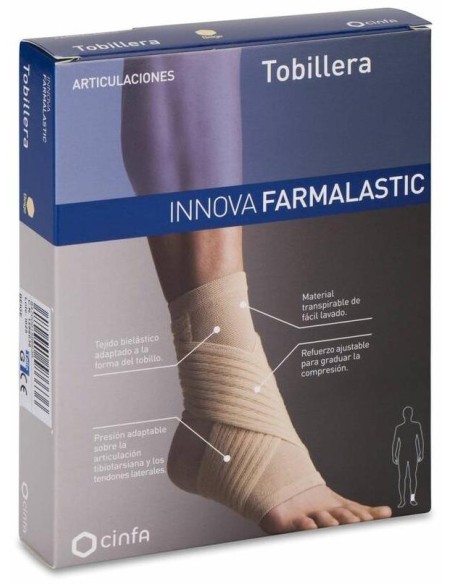 Farmalastic Innova Tobillera Talla Grande, 1 Ud