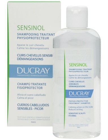 Ducray Sensinol Champú Tratante Fisioprotector, 200 Ml