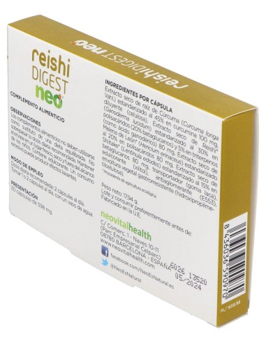 Reishi Digest Neo 30Cap.