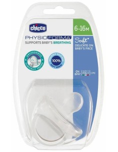 Chicco® Physiosoft Chupete Silicona Todogoma Anatómico 4M+ 1Ud