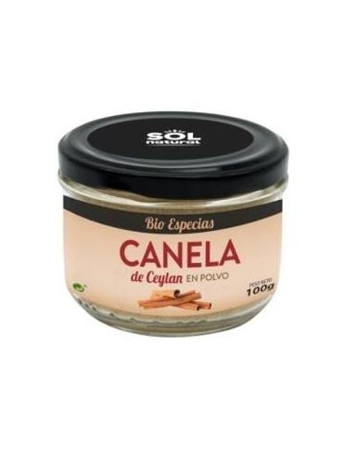 Solnatural Canela Polvo Ceylan Bio 100G