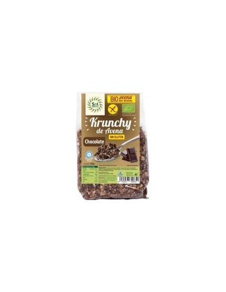 Solnatural Muesli Krunchy Avena Choco S/G 350G