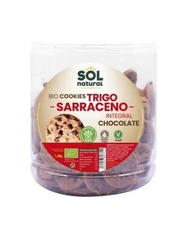 Solnatural Cookies Trigo Sarraceno Chocolate Bio 1300G