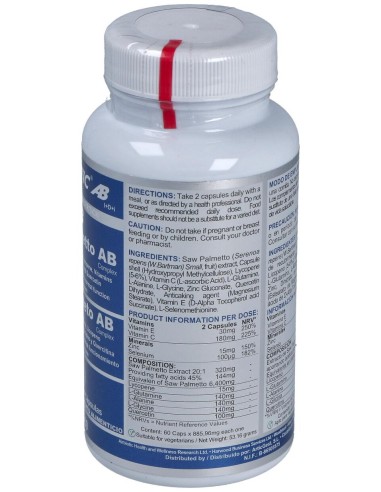 Airbiotic Saw Palmeto Ab Complex 60 Cápsulas