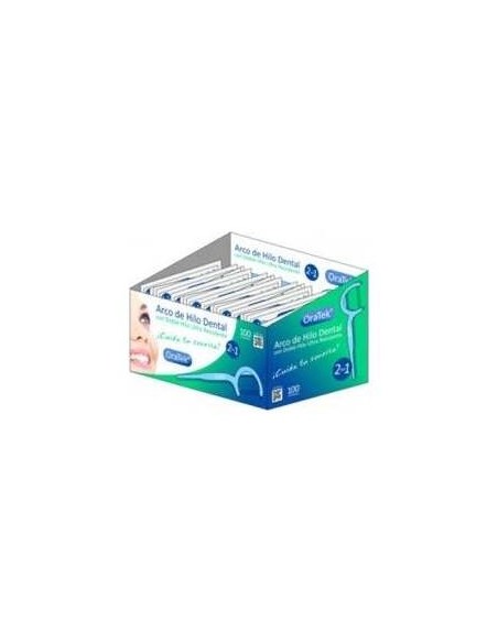 Oratek Arco Hilo Dental Doble Hilo 100 Unidades Individuales