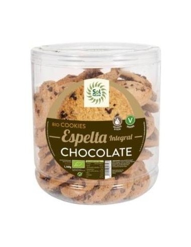 Sol Natural Galleta Espelta Integral Chocolate Bio 1_36Kg
