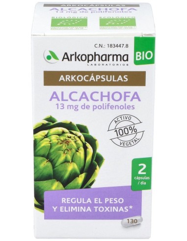 Arkopharma Arkocápsulas Alcachofa Bio 130Caps