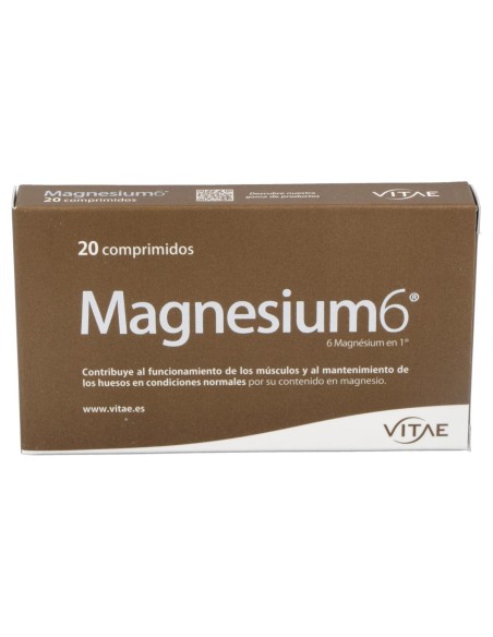 Vitae Magnesium6 20Comp