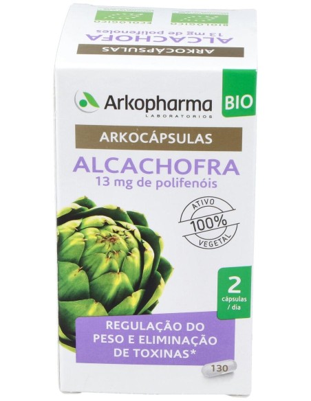 Arkopharma Arkocápsulas Alcachofa Bio 130Caps