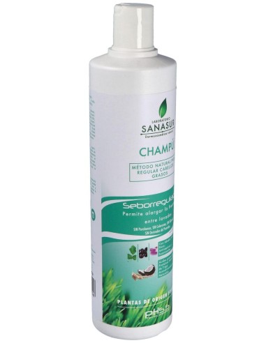 Sanasur Champú Seborregulador Cabello Graso
