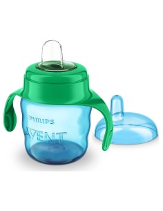 Vaso Boquilla Blanda Azul 200Ml. Scf551/05