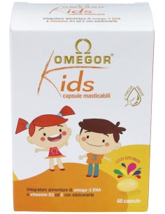 Omegor Kids Masticable 60Cap.