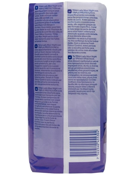 Tena Discreet Maxi Night Compresas 12Uds