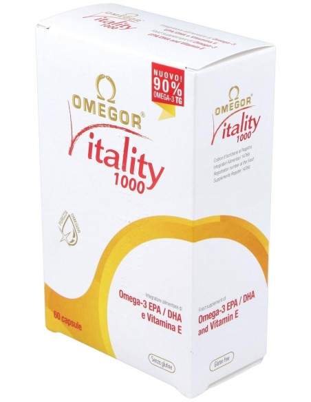 Omegor Vitality 1000 60Perlas