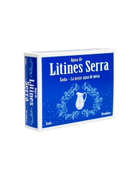Litines Serra Agua De Mesa Gaseosa Y Digestiva 10 Sobres