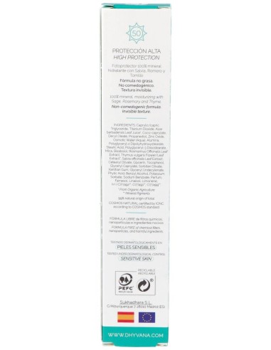 Solar Spf50 Sun Con Acido Hialuronico 50Ml. Eco
