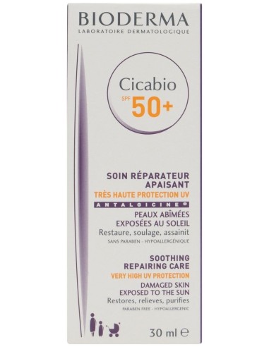 Bioderma Cícabio Crema Spf50+ 30Ml