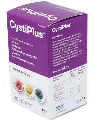 Cystiplus Triple Acción 60Comp