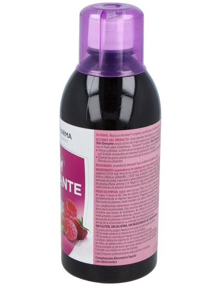 Forté Pharma Turboslim Drenante Sabor Frambuesa, 500 Ml