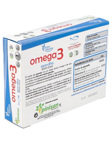 Pinisan Omega 3 30 Perlas