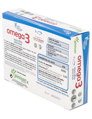 Pinisan Omega 3 30 Perlas