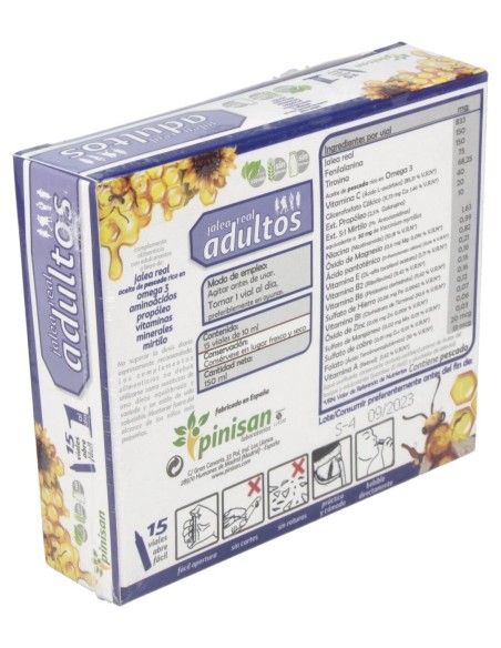Pinisan Jalea Real Adultos 15Uds