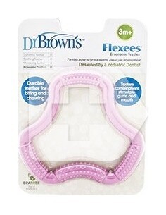 Dr. Brown'S Mordedor Ergonómico Rosa, 1 Ud
