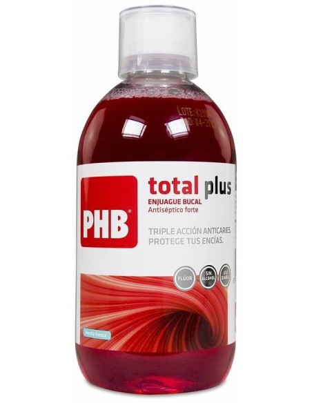 Phb Total Plus Enjuague Bucal, 500 Ml