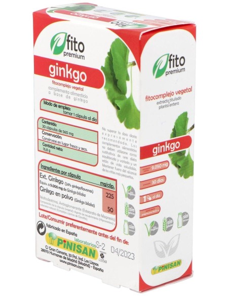 Fito Premium Ginkgo 30Cap.
