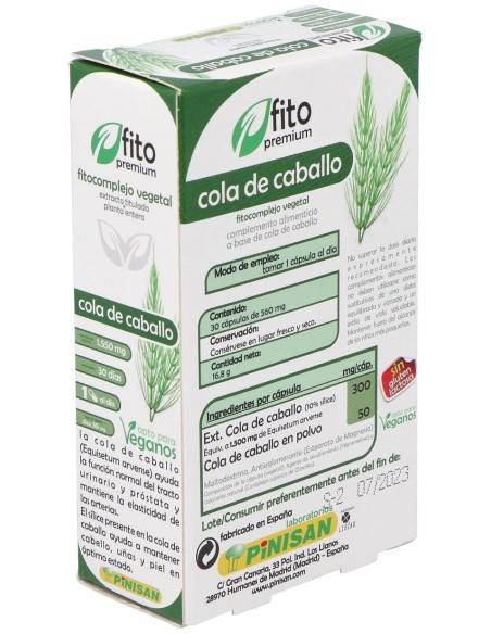Fito Premium - Cola Caballo - Pinisan - 30 Cápsulas