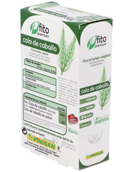Fito Premium - Cola Caballo - Pinisan - 30 Cápsulas