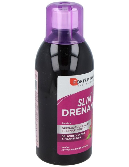 Forté Pharma Turboslim Drenante Sabor Frambuesa, 500 Ml