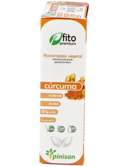 Fito Premium - Curcuma - Pinisan - 30 Cápsulas
