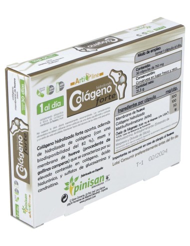 Pinisan Colágeno Hidrolizado Forte 30Cáps