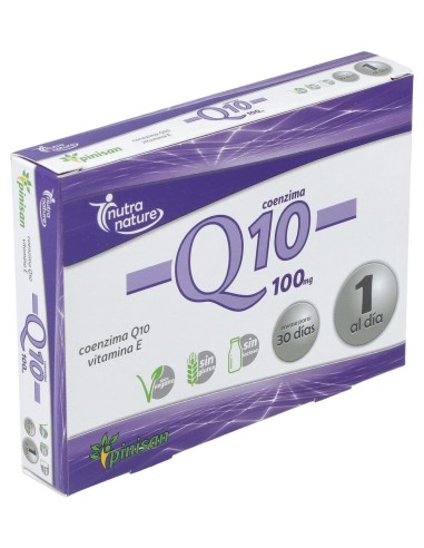 Pinisan Nutranature Q10 100Mg 30Caps