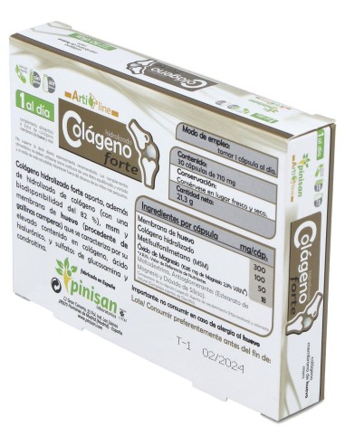 Pinisan Colágeno Hidrolizado Forte 30Cáps