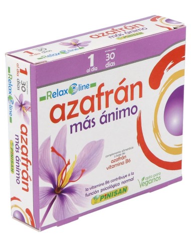 Relax Line Azafran Mas Animo 30Cap.