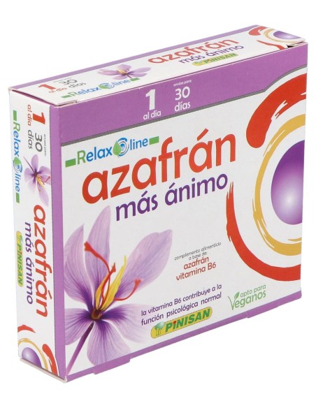 Relax Line Azafran Mas Animo 30Cap.