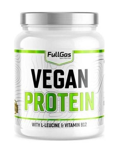 Fullgas Vegan Protein Flan Vainilla Caramelo 500G