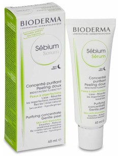 Bioderma Sébium Serum Concentrado Queratolítico Piel Grasa, 40 Ml