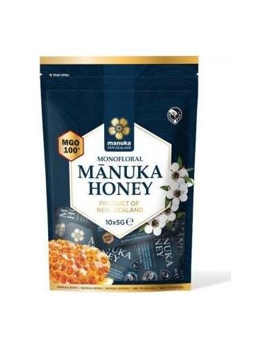 Manuka Health Miel De Manuka Rawmgo 100+ Monofloral 10Uds