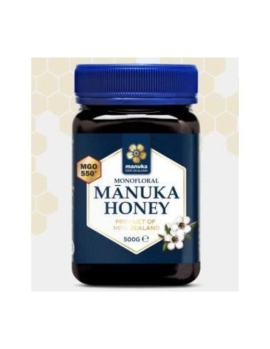 Manuka New Zealand Miel De Manuka Monofloral Mgo 550+ 500G