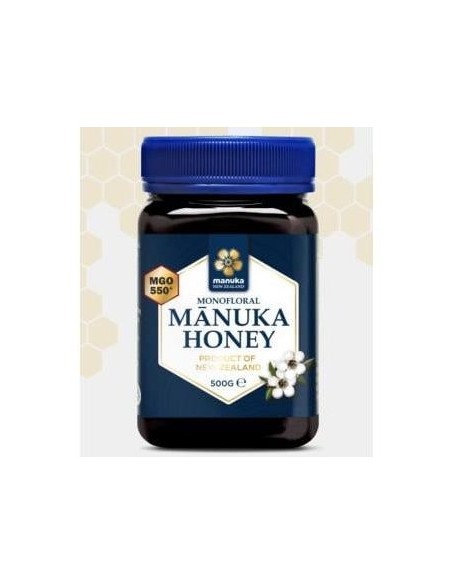 Manuka New Zealand Miel De Manuka Monofloral Mgo 550+ 500G